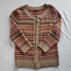 Talbots Fall Fair Isle Style, Atumn Sweater. Size - SP